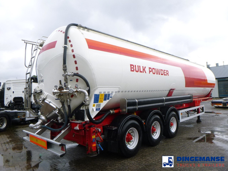 Feldbinder Powder tank alu 60 m3 (tipping) - Полуприцеп-цистерна: фото 4 Feldbinder Powder tank alu 60 m3 (tipping) - Полуприцеп-цистерна: фото 4