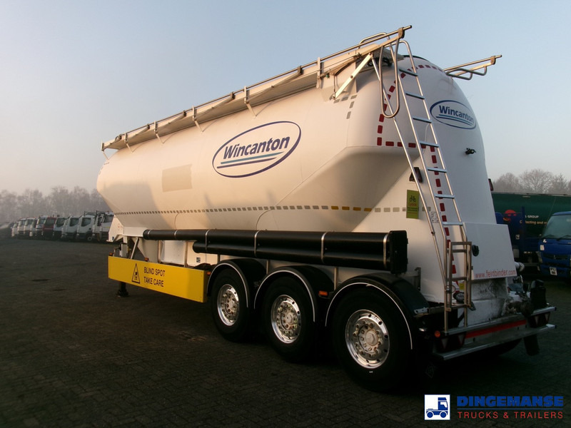Feldbinder Powder tank alu alu 49 m3 / 1 comp - Полуприцеп-цистерна: фото 3 Feldbinder Powder tank alu alu 49 m3 / 1 comp - Полуприцеп-цистерна: фото 3