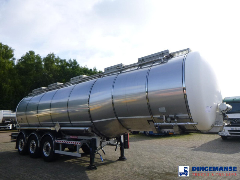 Fluid Chemical tank inox 37.5 m3 / 1 comp ADR 28-10-2025 - Полуприцеп-цистерна: фото 2 Fluid Chemical tank inox 37.5 m3 / 1 comp ADR 28-10-2025 - Полуприцеп-цистерна: фото 2