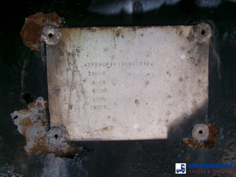 Fruehauf 3-axle platform trailer + Atlas 3008 crane - Полуприцеп бортовой/ Платформа: фото 3 Fruehauf 3-axle platform trailer + Atlas 3008 crane - Полуприцеп бортовой/ Платформа: фото 3