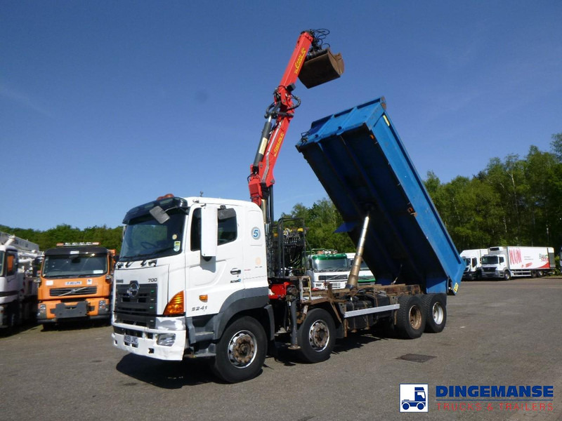 Hino FY1EUKA RHD + Palfinger E120L + grapple - Автоманипулятор: фото 1 Hino FY1EUKA RHD + Palfinger E120L + grapple - Автоманипулятор: фото 1