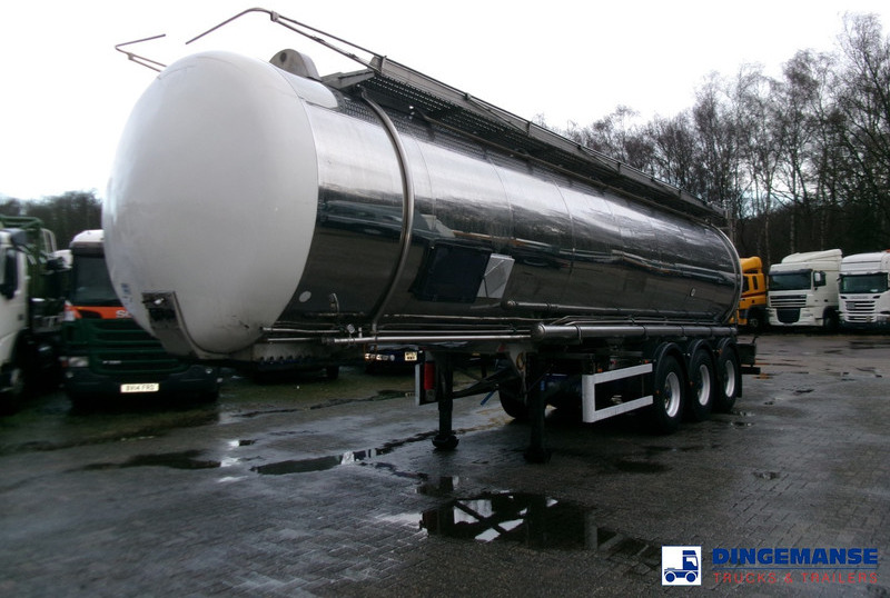 Indox Chemical tank inox L4BH 33.5 m3 / 1 comp - Полуприцеп-цистерна: фото 1 Indox Chemical tank inox L4BH 33.5 m3 / 1 comp - Полуприцеп-цистерна: фото 1