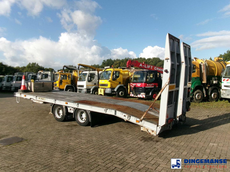 KING 2-axle platform drawbar trailer 14t + ramps - Прицеп бортовой/ Платформа: фото 3 KING 2-axle platform drawbar trailer 14t + ramps - Прицеп бортовой/ Платформа: фото 3