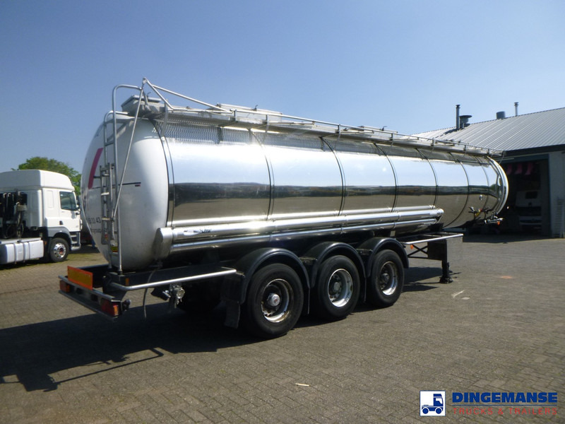 LAG Chemical tank inox 30 m3 / 1 comp - Полуприцеп-цистерна: фото 4 LAG Chemical tank inox 30 m3 / 1 comp - Полуприцеп-цистерна: фото 4