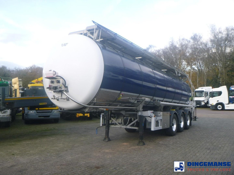 LAG Food tank inox 32 m3 / 3 comp + pump, steaming heating, webasto - Полуприцеп-цистерна: фото 1 LAG Food tank inox 32 m3 / 3 comp + pump, steaming heating, webasto - Полуприцеп-цистерна: фото 1