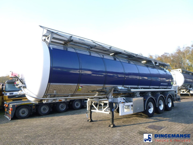 LAG Food tank inox 32 m3 / 3 comp + pump, steaming heating, webasto - Полуприцеп-цистерна: фото 1 LAG Food tank inox 32 m3 / 3 comp + pump, steaming heating, webasto - Полуприцеп-цистерна: фото 1