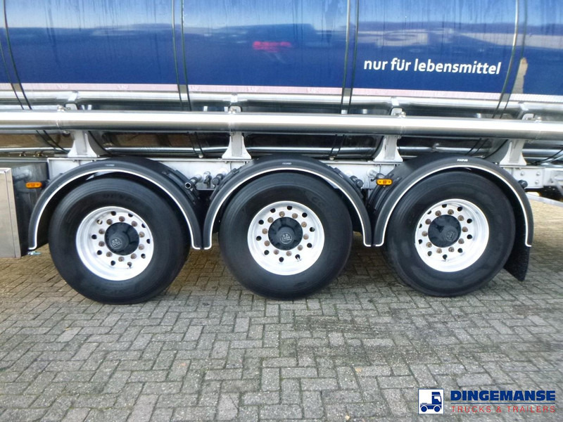 LAG Food tank inox 32m3 / 3 comp + pump + steam heating + webasto - Полуприцеп-цистерна: фото 5 LAG Food tank inox 32m3 / 3 comp + pump + steam heating + webasto - Полуприцеп-цистерна: фото 5