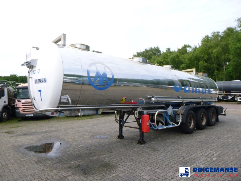 MAISONNEUVE Chemical tank inox 26 m3 / 1 comp - Полуприцеп-цистерна: фото 1 MAISONNEUVE Chemical tank inox 26 m3 / 1 comp - Полуприцеп-цистерна: фото 1