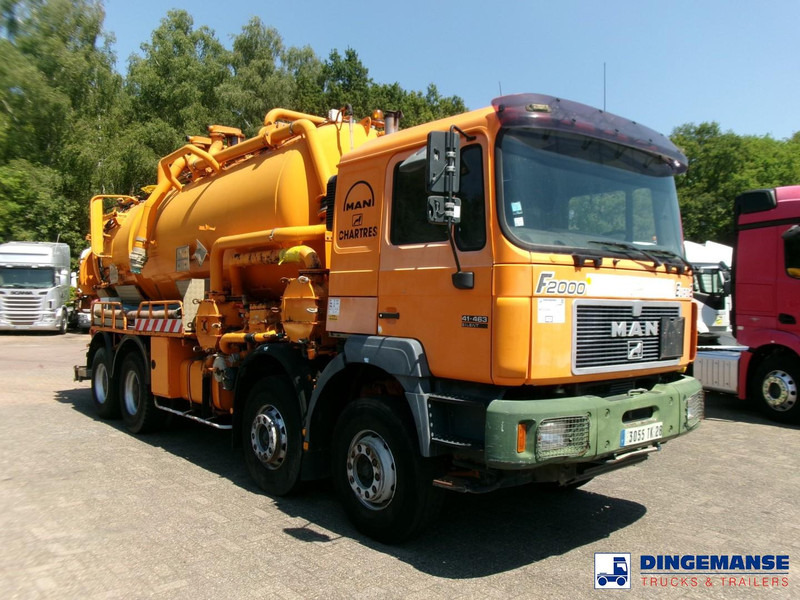 MAN 41.463 8x4 Euro 2 vacuum tank ADR 15 m3 / 2 comp - Ассенизатор: фото 2 MAN 41.463 8x4 Euro 2 vacuum tank ADR 15 m3 / 2 comp - Ассенизатор: фото 2