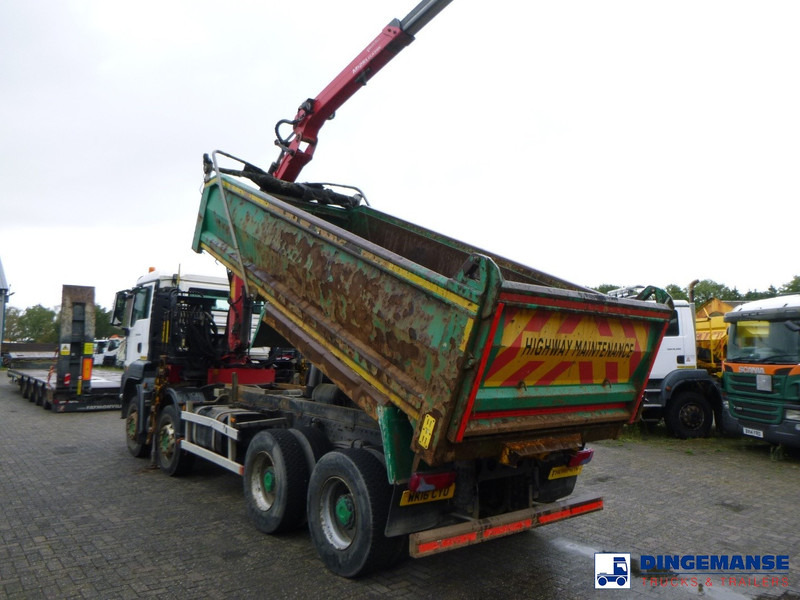 MAN TGS 35.400 8X4 RHD tipper + Palfinger Epsilon M125L - Автоманипулятор: фото 3 MAN TGS 35.400 8X4 RHD tipper + Palfinger Epsilon M125L - Автоманипулятор: фото 3