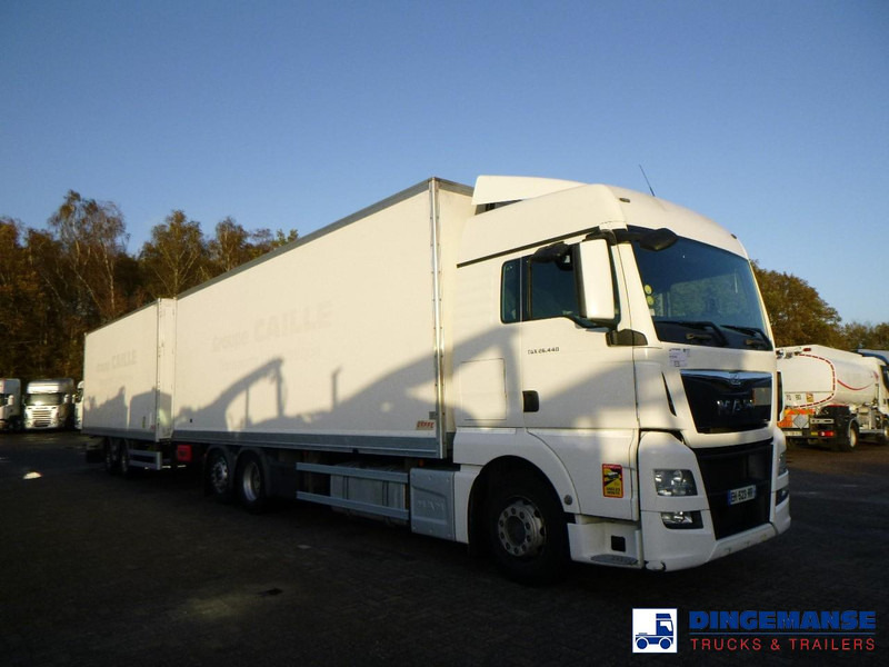 MAN TGX 26.440 6X2 high volume + Fruehauf closed box trailer - Грузовик с закрытым кузовом: фото 2 MAN TGX 26.440 6X2 high volume + Fruehauf closed box trailer - Грузовик с закрытым кузовом: фото 2