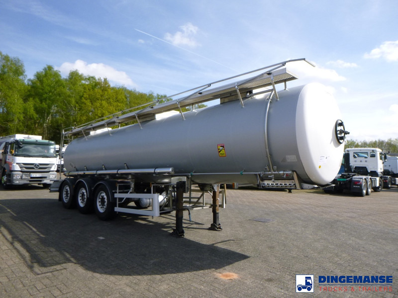 Magyar Chemical ACID tank inox 22.4 m3 / 1 comp - Полуприцеп-цистерна: фото 2 Magyar Chemical ACID tank inox 22.4 m3 / 1 comp - Полуприцеп-цистерна: фото 2