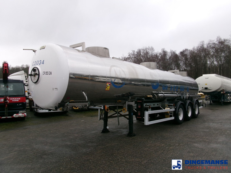 Magyar Chemical tank inox 22.5 m3 / 1 comp ADR 29-05-2024 - Полуприцеп-цистерна: фото 1 Magyar Chemical tank inox 22.5 m3 / 1 comp ADR 29-05-2024 - Полуприцеп-цистерна: фото 1