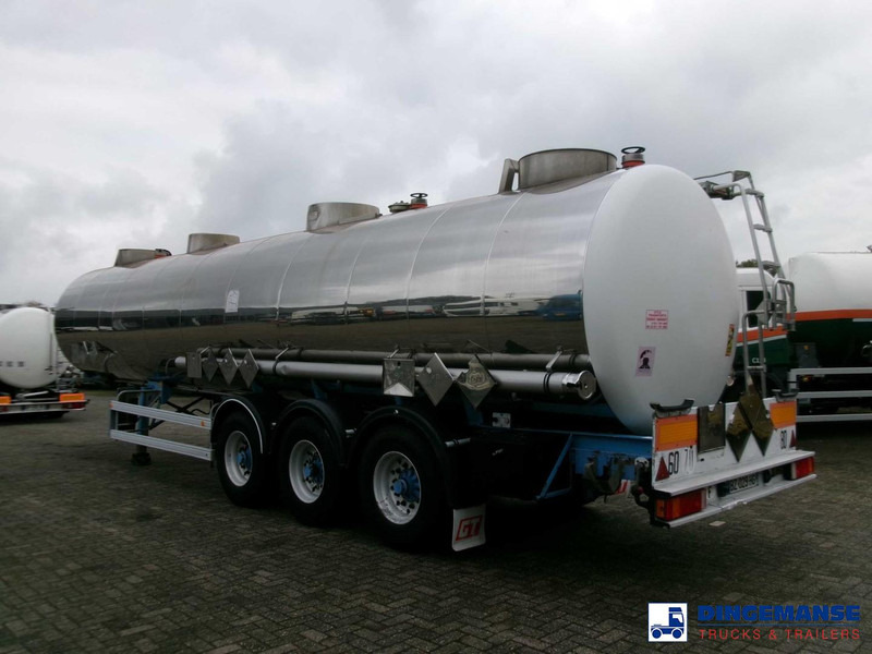 Magyar Chemical tank inox L4BH 33.5 m3 / 3 comp - Полуприцеп-цистерна: фото 4 Magyar Chemical tank inox L4BH 33.5 m3 / 3 comp - Полуприцеп-цистерна: фото 4