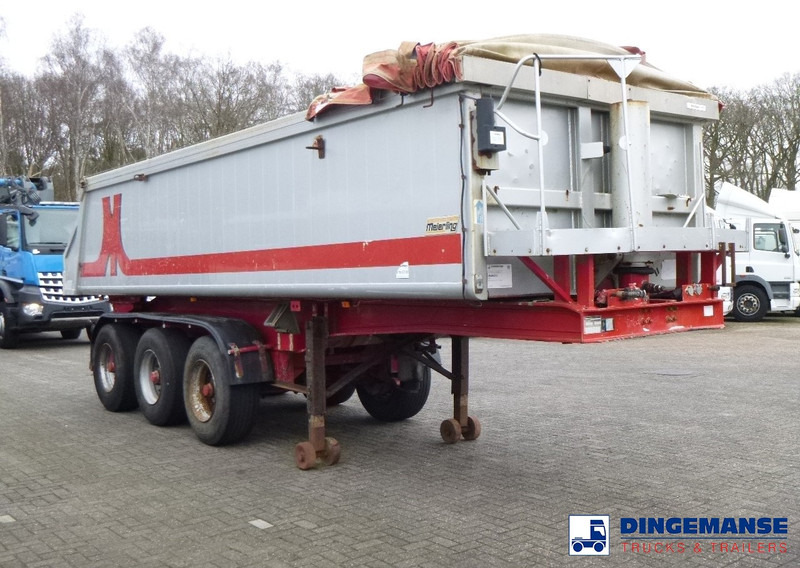 Meierling Tipper trailer alu 21 m3 + tarpaulin - Самосвальный полуприцеп: фото 2 Meierling Tipper trailer alu 21 m3 + tarpaulin - Самосвальный полуприцеп: фото 2