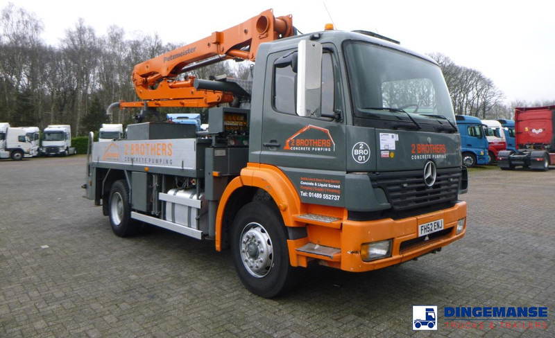 Mercedes-Benz Atego 1823 4x2 Putzmeister concrete pump 16 m - Бетононасос стационарный: фото 2 Mercedes-Benz Atego 1823 4x2 Putzmeister concrete pump 16 m - Бетононасос стационарный: фото 2