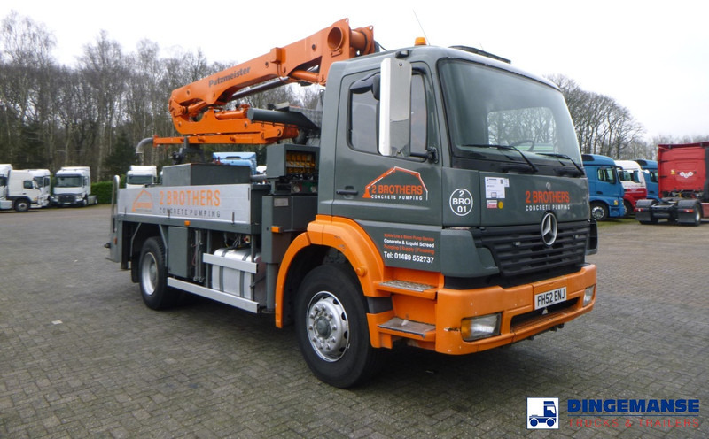 Mercedes-Benz Atego 1823 4x2 Putzmeister concrete pump 16 m - Бетононасос стационарный: фото 2 Mercedes-Benz Atego 1823 4x2 Putzmeister concrete pump 16 m - Бетононасос стационарный: фото 2