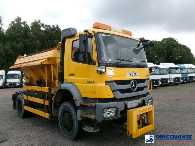Mercedes-Benz Axor 1824 4x4 RHD salt spreader / gritter - Снегоуборочная машина: фото 2 Mercedes-Benz Axor 1824 4x4 RHD salt spreader / gritter - Снегоуборочная машина: фото 2