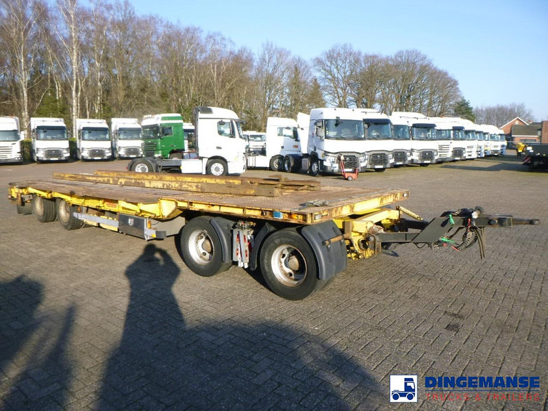 Nooteboom 4-axle lowbed drawbar trailer ASD-40-22 - Прицеп бортовой/ Платформа: фото 2 Nooteboom 4-axle lowbed drawbar trailer ASD-40-22 - Прицеп бортовой/ Платформа: фото 2