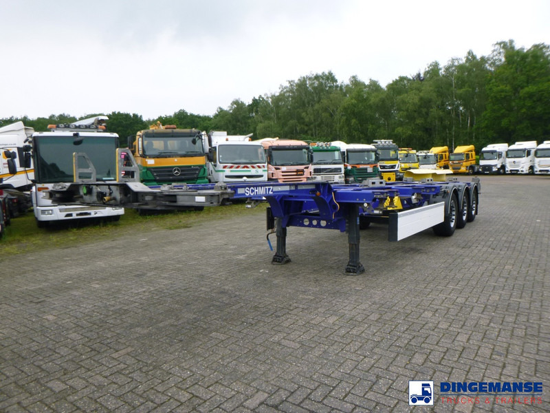 Schmitz Cargobull 3-axle container trailer 20-30-40-45 ft - Полуприцеп-контейнеровоз/ Сменный кузов: фото 1 Schmitz Cargobull 3-axle container trailer 20-30-40-45 ft - Полуприцеп-контейнеровоз/ Сменный кузов: фото 1