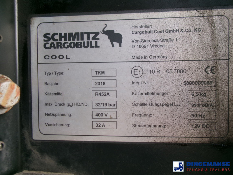 Полуприцеп-рефрижератор Schmitz Cargobull Frigo trailer + Cargobull Cool TKM: фото 19