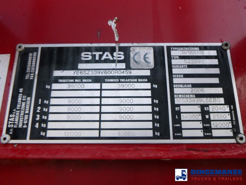 Полуприцеп с подвижным полом Stas Walking floor trailer alu 90 m3: фото 18 Полуприцеп с подвижным полом Stas Walking floor trailer alu 90 m3: фото 18