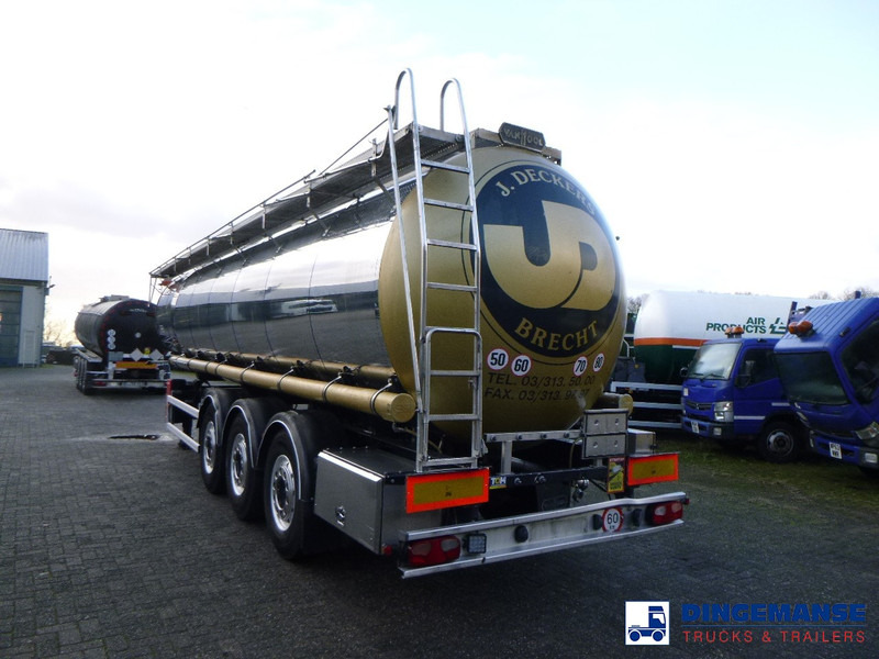 Van Hool Chemical tank inox L4BH 30 m3 / 1 comp / ADR 29/08/24 - Полуприцеп-цистерна: фото 3 Van Hool Chemical tank inox L4BH 30 m3 / 1 comp / ADR 29/08/24 - Полуприцеп-цистерна: фото 3