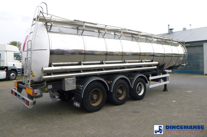 Van Hool Chemical tank inox L4BH 30 m3 / 3 comp - Полуприцеп-цистерна: фото 4 Van Hool Chemical tank inox L4BH 30 m3 / 3 comp - Полуприцеп-цистерна: фото 4