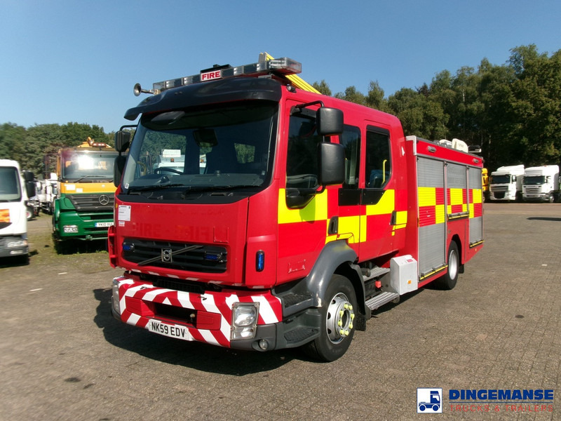 Volvo FL280 4X2 RHD crewcab fire engine + pump & watertank - Пожарная машина: фото 1 Volvo FL280 4X2 RHD crewcab fire engine + pump & watertank - Пожарная машина: фото 1