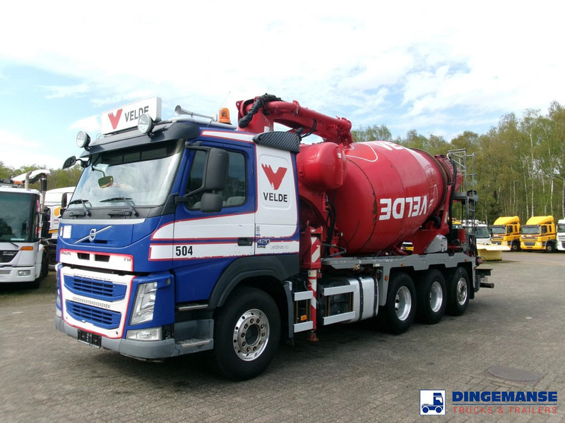 Volvo FM 420 8X4 Cifa MK25H concrete pump 25 m / mixer 7 m3 - Автобетононасос: фото 5 Volvo FM 420 8X4 Cifa MK25H concrete pump 25 m / mixer 7 m3 - Автобетононасос: фото 5