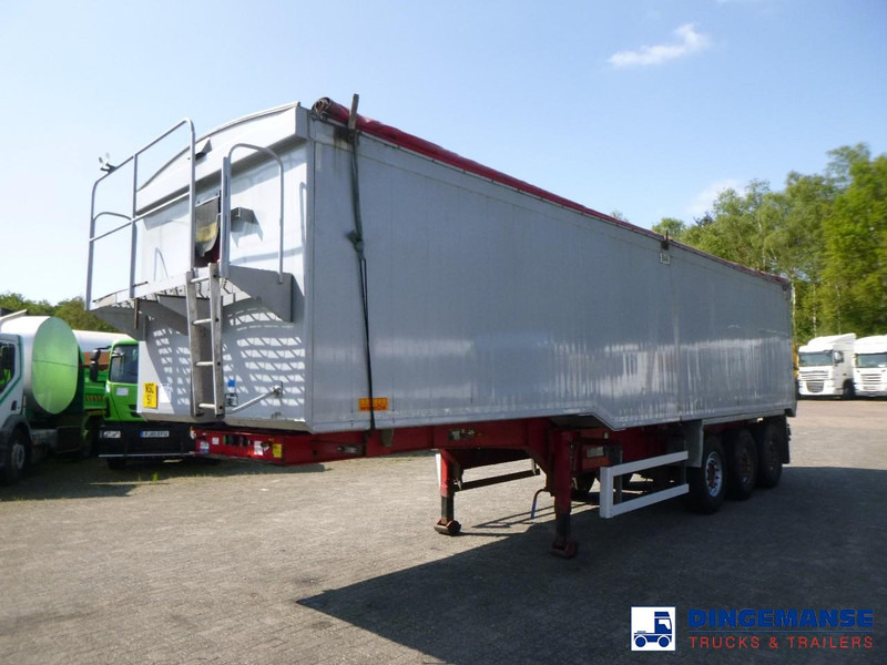 WILCOX Tipper trailer alu 55 m3 + tarpaulin - Самосвальный полуприцеп: фото 1 WILCOX Tipper trailer alu 55 m3 + tarpaulin - Самосвальный полуприцеп: фото 1