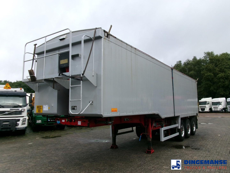 WILCOX Tipper trailer alu 55 m3 + tarpaulin - Самосвальный полуприцеп: фото 1 WILCOX Tipper trailer alu 55 m3 + tarpaulin - Самосвальный полуприцеп: фото 1