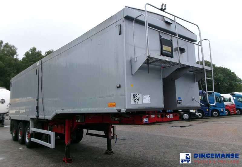 WILCOX Tipper trailer alu 55 m3 + tarpaulin - Самосвальный полуприцеп: фото 2 WILCOX Tipper trailer alu 55 m3 + tarpaulin - Самосвальный полуприцеп: фото 2