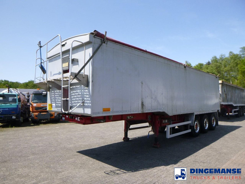 WILCOX Tipper trailer alu 55 m3 + tarpaulin - Самосвальный полуприцеп: фото 1 WILCOX Tipper trailer alu 55 m3 + tarpaulin - Самосвальный полуприцеп: фото 1