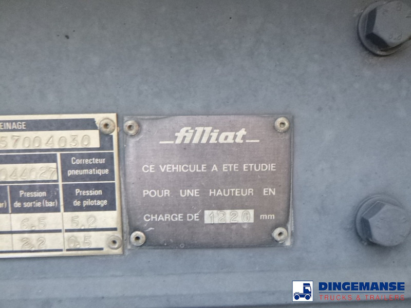 Полуприцеп-цистерна filiat 3-axle tank trailer chassis incl supports: фото 17