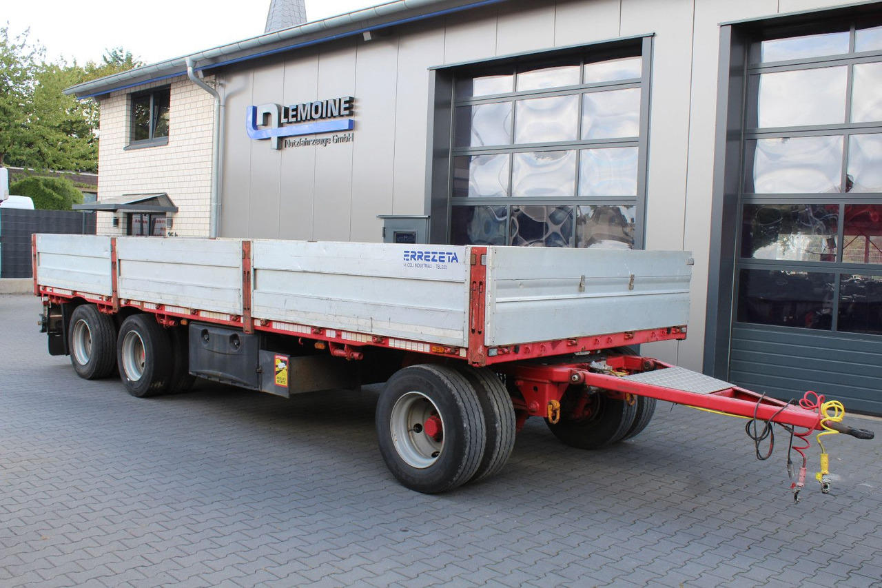 3-Achs ZORZI Pritschen-Anhänger Plateau-Rolle - Прицеп бортовой/ Платформа: фото 1 3-Achs ZORZI Pritschen-Anhänger Plateau-Rolle - Прицеп бортовой/ Платформа: фото 1