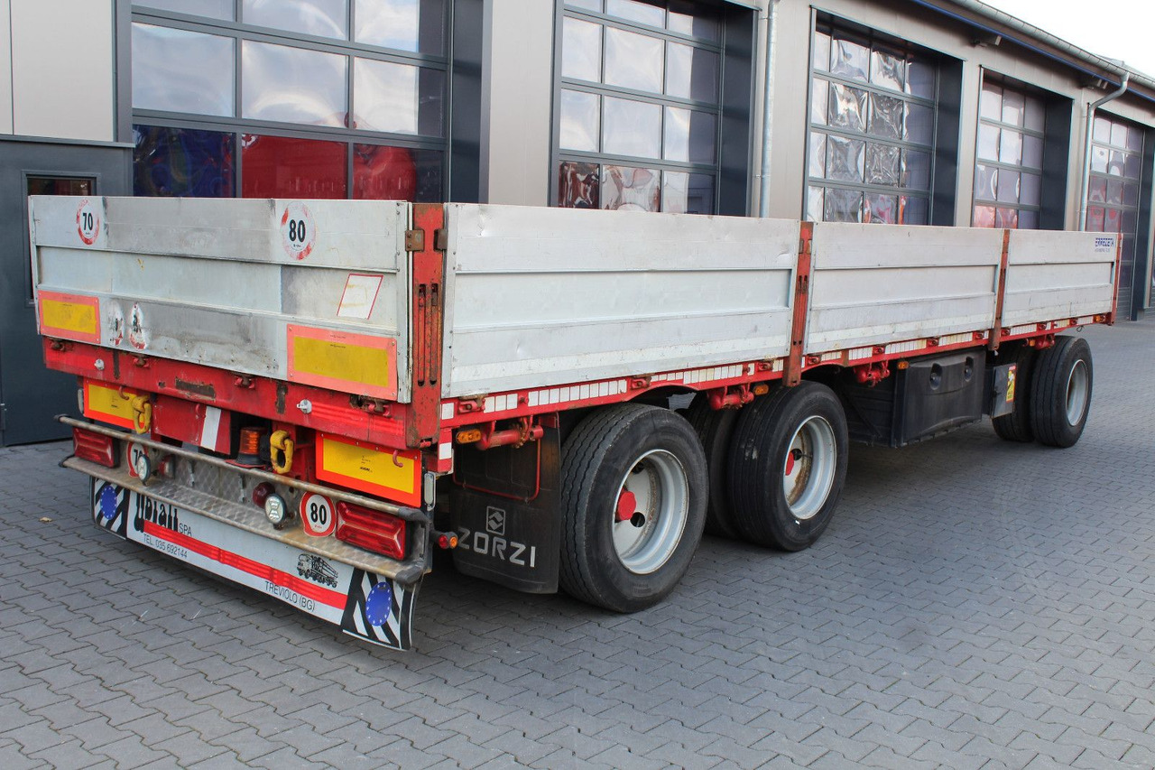 3-Achs ZORZI Pritschen-Anhänger Plateau-Rolle - Прицеп бортовой/ Платформа: фото 4 3-Achs ZORZI Pritschen-Anhänger Plateau-Rolle - Прицеп бортовой/ Платформа: фото 4