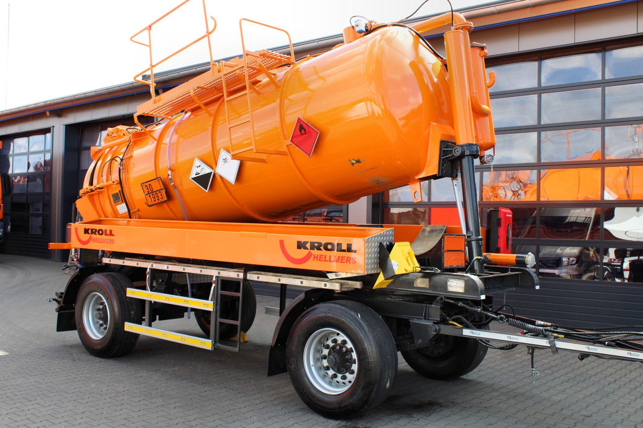 Kutschke 10m³ Kipper Saug u.Druck INOX +ADR/GGVS - Прицеп-цистерна: фото 5 Kutschke 10m³ Kipper Saug u.Druck INOX +ADR/GGVS - Прицеп-цистерна: фото 5