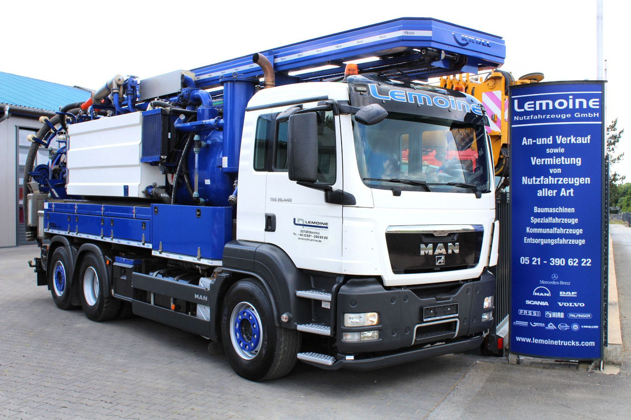 MAN TGS 28.440 6x2 Kroll 14,5m³ W-Rückgewinner KOMBI - Ассенизатор: фото 1 MAN TGS 28.440 6x2 Kroll 14,5m³ W-Rückgewinner KOMBI - Ассенизатор: фото 1