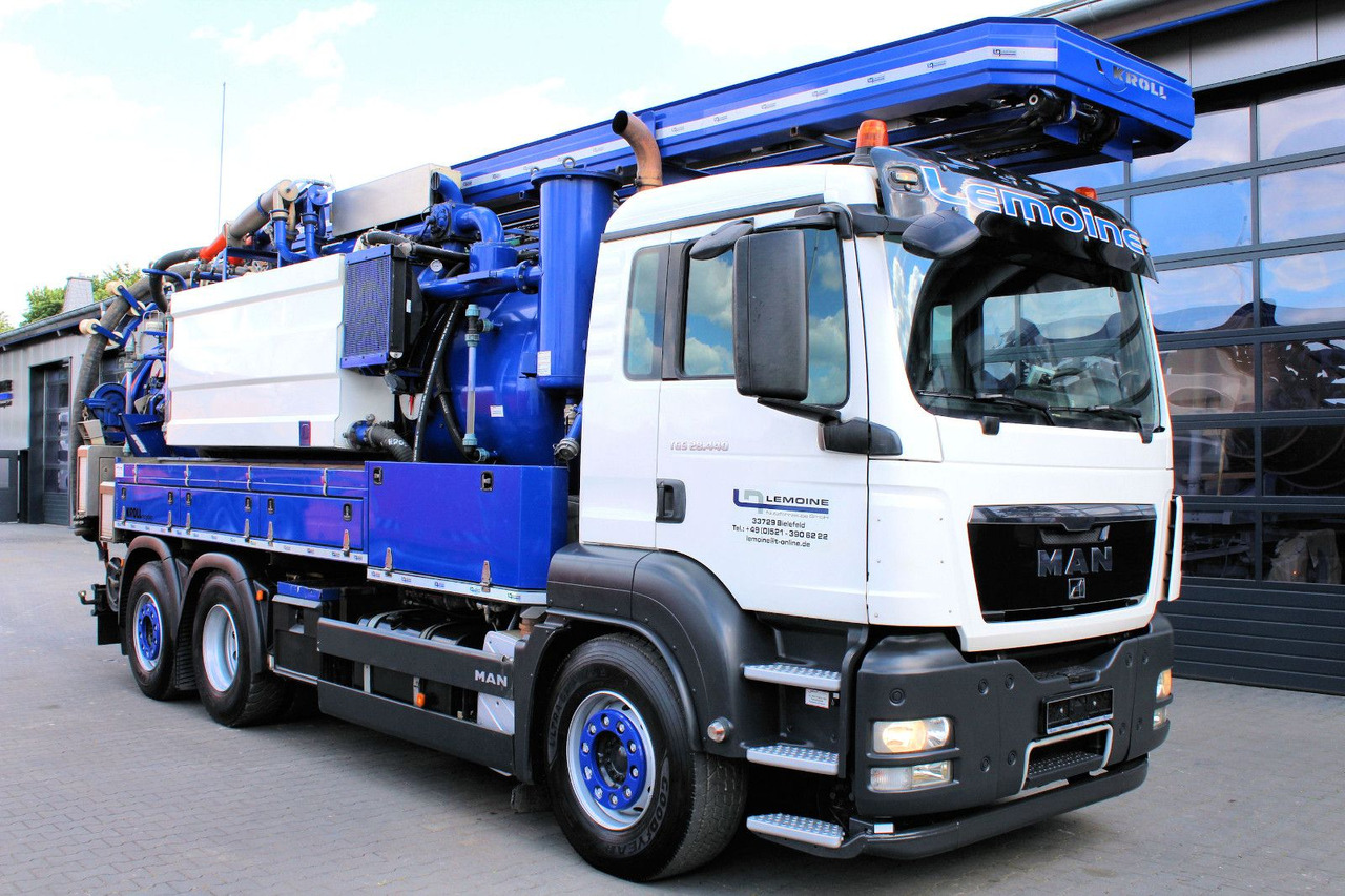 MAN TGS 28.440 6x2 Kroll 14,5m³ W-Rückgewinner KOMBI - Ассенизатор: фото 2 MAN TGS 28.440 6x2 Kroll 14,5m³ W-Rückgewinner KOMBI - Ассенизатор: фото 2
