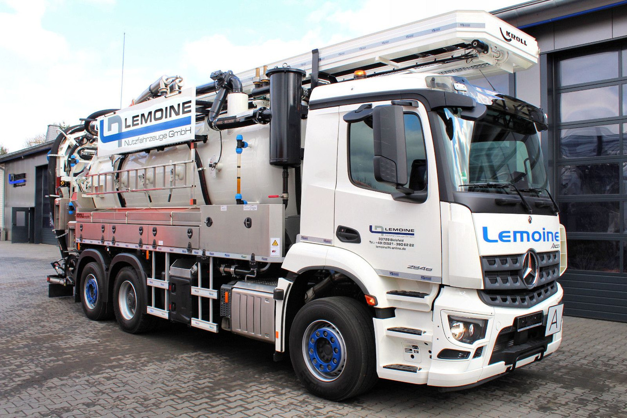 Mercedes-Benz AROCS 2546 6x2 Kroll 14m³ WRG Wasserrückgewinner - Ассенизатор: фото 2 Mercedes-Benz AROCS 2546 6x2 Kroll 14m³ WRG Wasserrückgewinner - Ассенизатор: фото 2