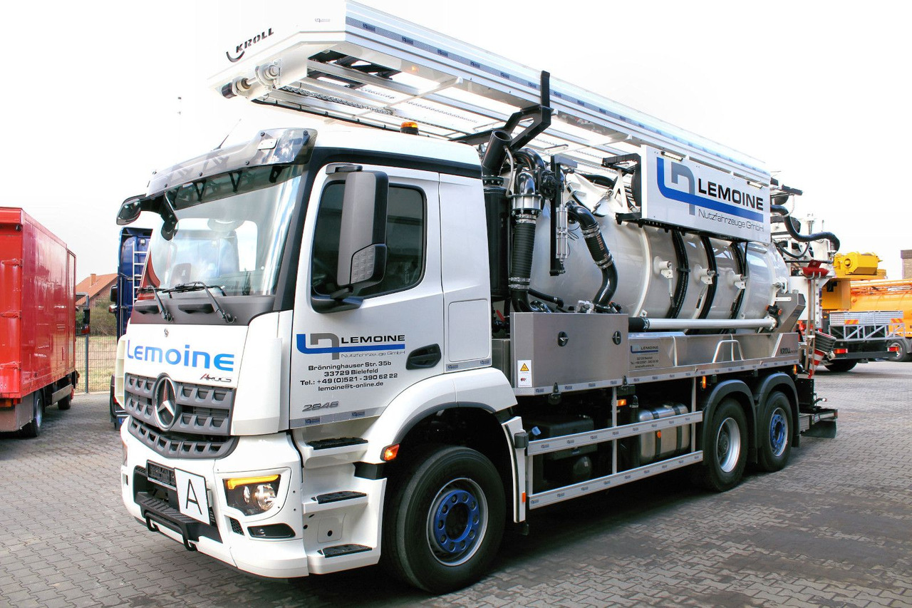 Mercedes-Benz AROCS 2546 6x2 Kroll 14m³ WRG Wasserrückgewinner - Ассенизатор: фото 3 Mercedes-Benz AROCS 2546 6x2 Kroll 14m³ WRG Wasserrückgewinner - Ассенизатор: фото 3