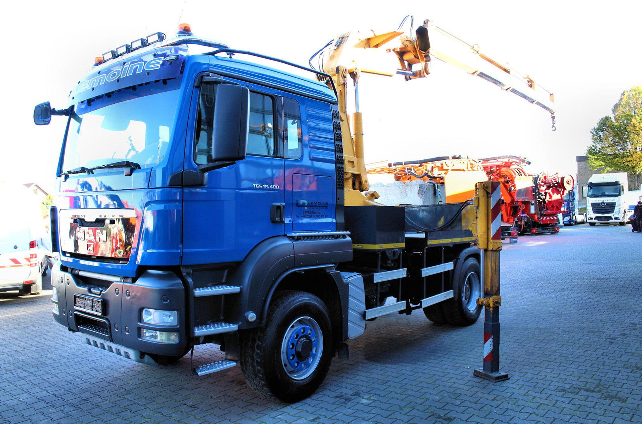 MAN TGS 18.480 4x4 BLS SZM+Pritsche MKG HLK 340 Kran - Тягач: фото 3 MAN TGS 18.480 4x4 BLS SZM+Pritsche MKG HLK 340 Kran - Тягач: фото 3
