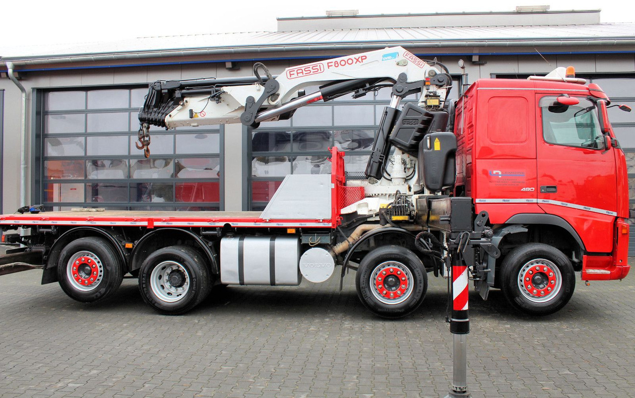 Грузовик бортовой/ Платформа, Автоманипулятор Volvo FM 480 8x2 Pritsche + FASSI F800XP Kran 6x: фото 9 Грузовик бортовой/ Платформа, Автоманипулятор Volvo FM 480 8x2 Pritsche + FASSI F800XP Kran 6x: фото 9