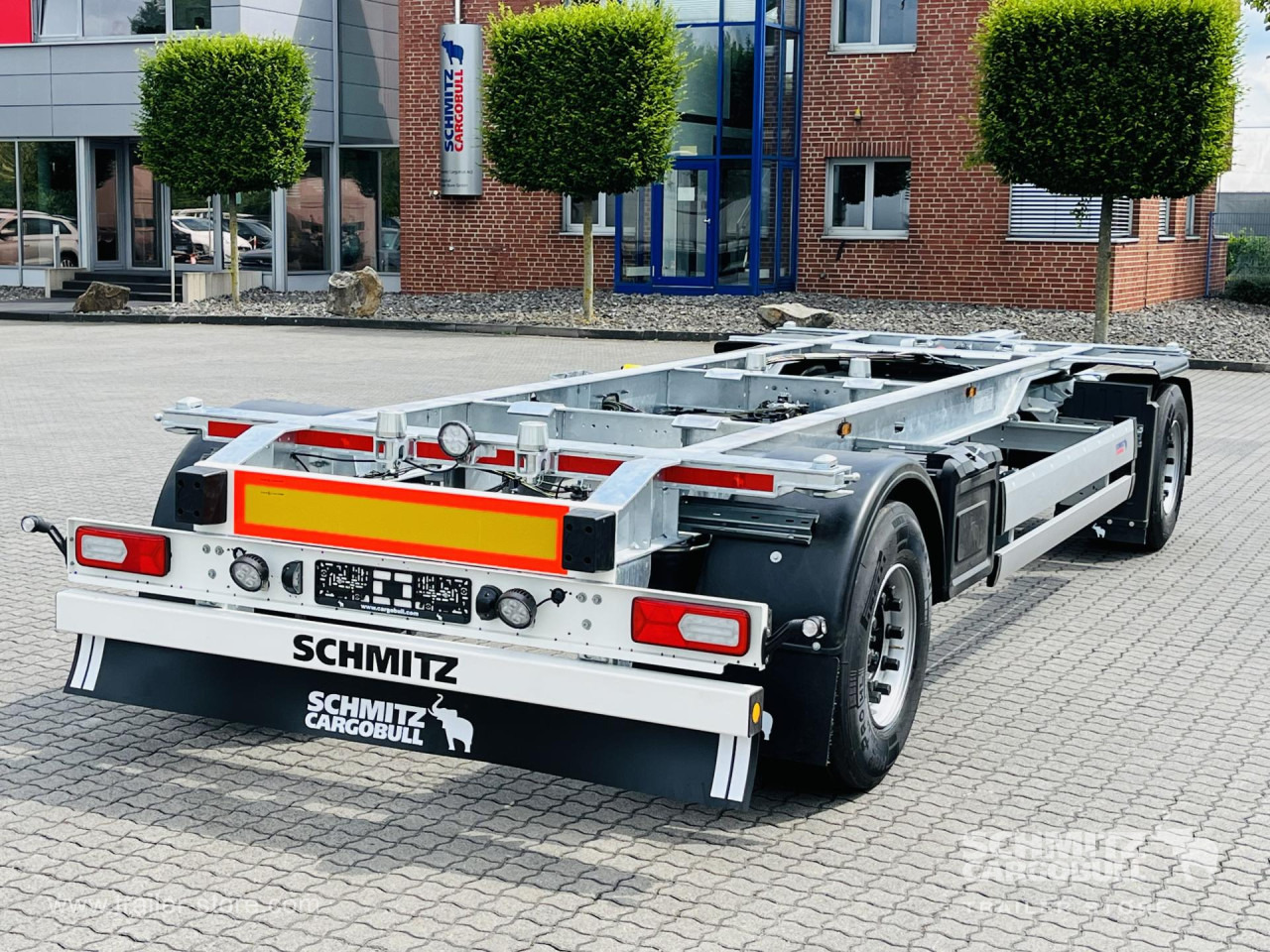 Новый Прицеп-контейнеровоз/ Сменный кузов SCHMITZ Anhänger Wechselfahrgestell Maxiausführung: фото 1