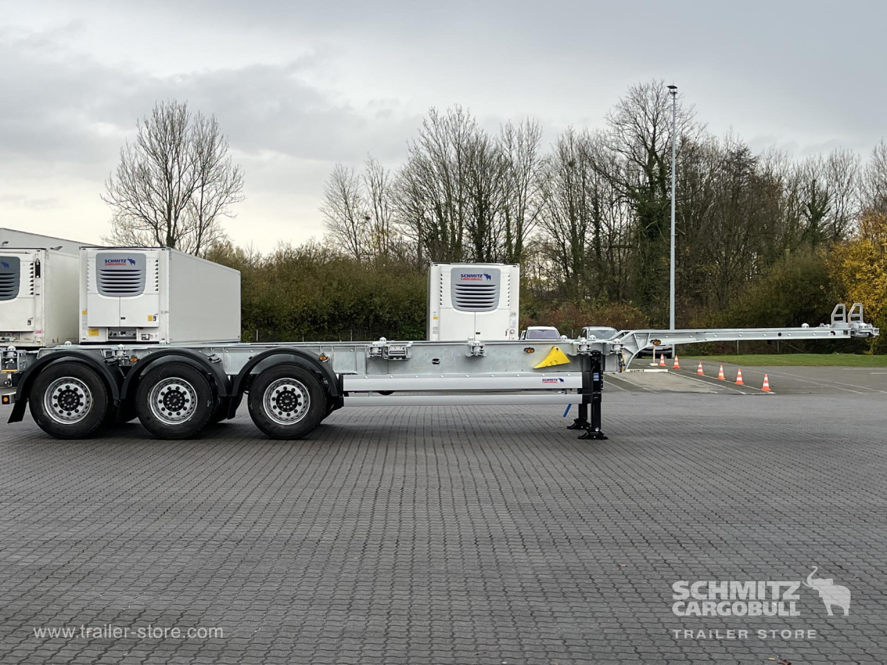 SCHMITZ Auflieger Containerfahrgestell Standard - Полуприцеп-контейнеровоз/ Сменный кузов: фото 5 SCHMITZ Auflieger Containerfahrgestell Standard - Полуприцеп-контейнеровоз/ Сменный кузов: фото 5