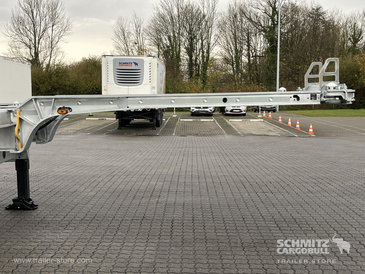Новый Полуприцеп-контейнеровоз/ Сменный кузов SCHMITZ Auflieger Containerfahrgestell Standard: фото 14