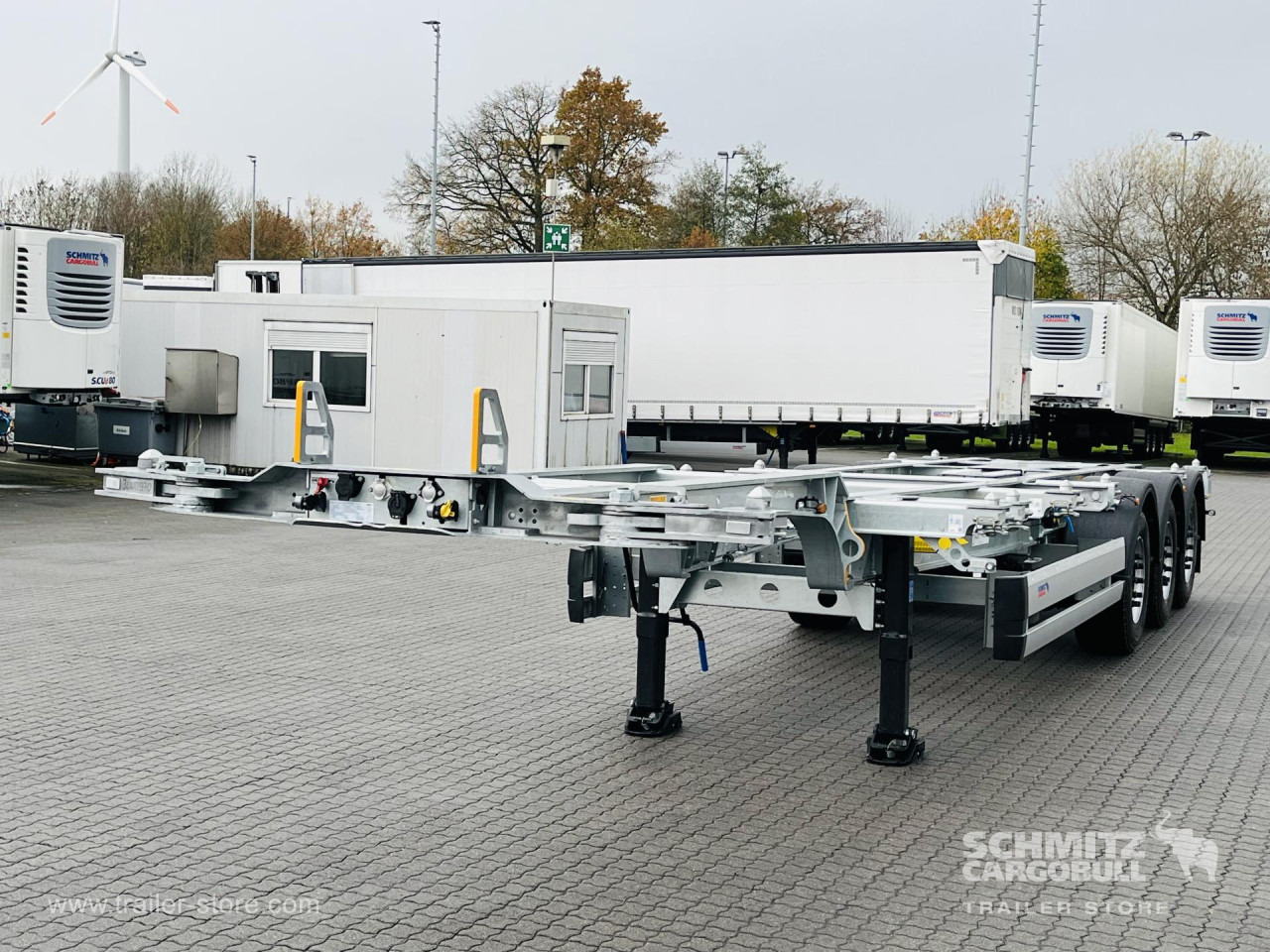 Новый Полуприцеп-контейнеровоз/ Сменный кузов SCHMITZ Auflieger Containerfahrgestell Standard: фото 8