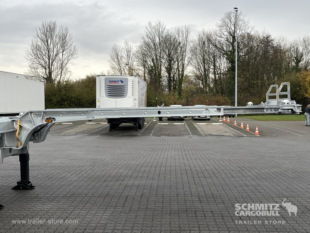 Новый Полуприцеп-контейнеровоз/ Сменный кузов SCHMITZ Auflieger Containerfahrgestell Standard: фото 15