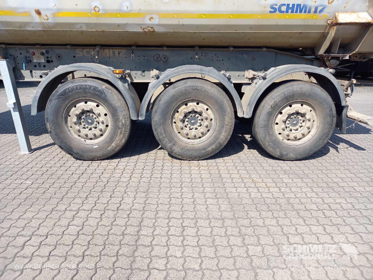 SCHMITZ Auflieger Kipper Stahlrundmulde 25m³ - Самосвальный полуприцеп: фото 2 SCHMITZ Auflieger Kipper Stahlrundmulde 25m³ - Самосвальный полуприцеп: фото 2